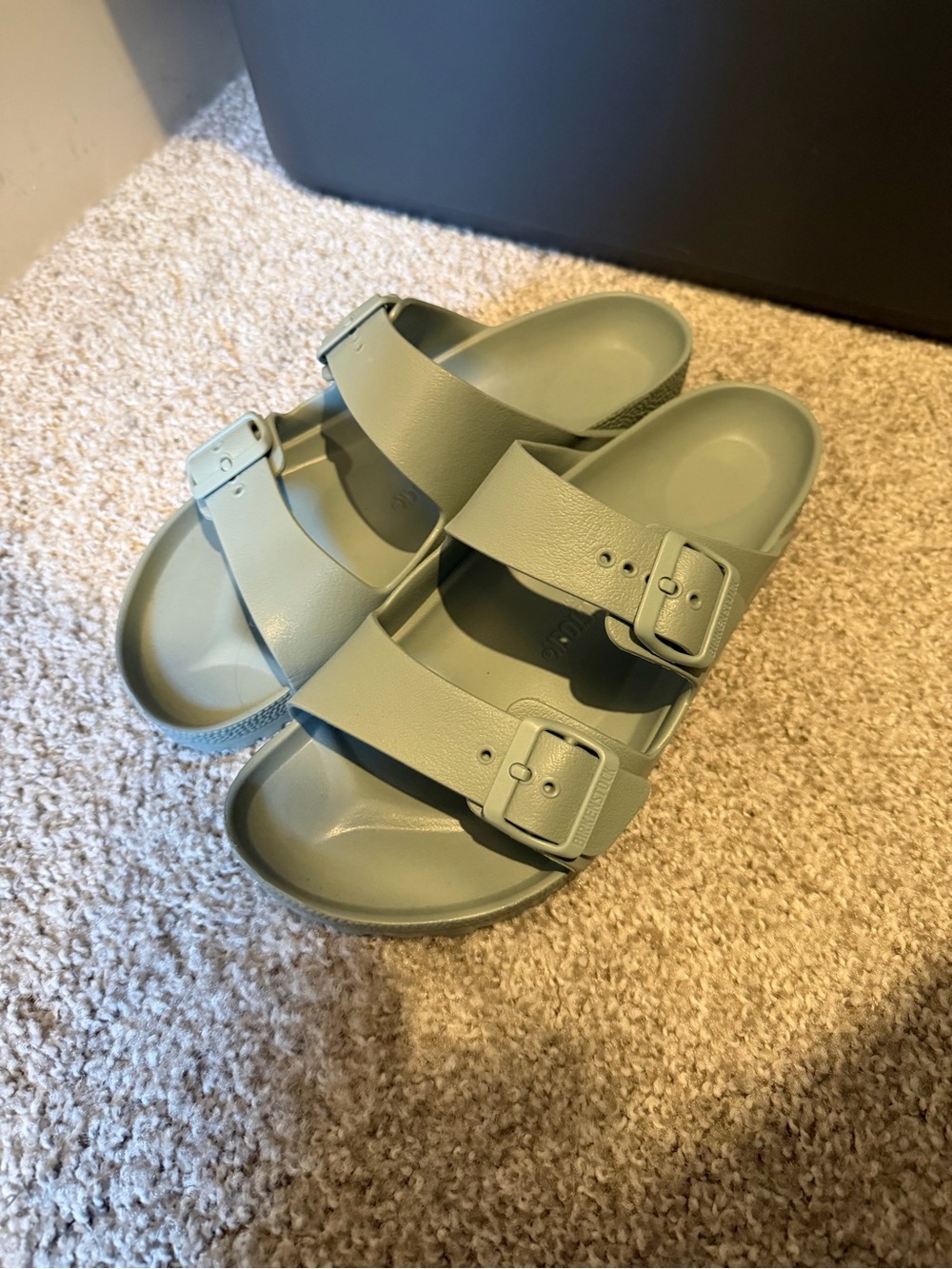 Birkenstock EVA Sandals - Sage Green Size 41